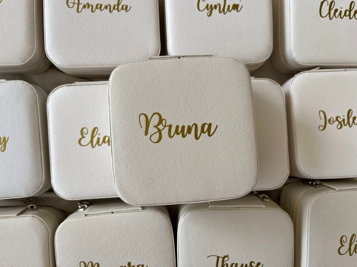PORTA JÓIA DE COURO PERSONALIZADO - Image 2