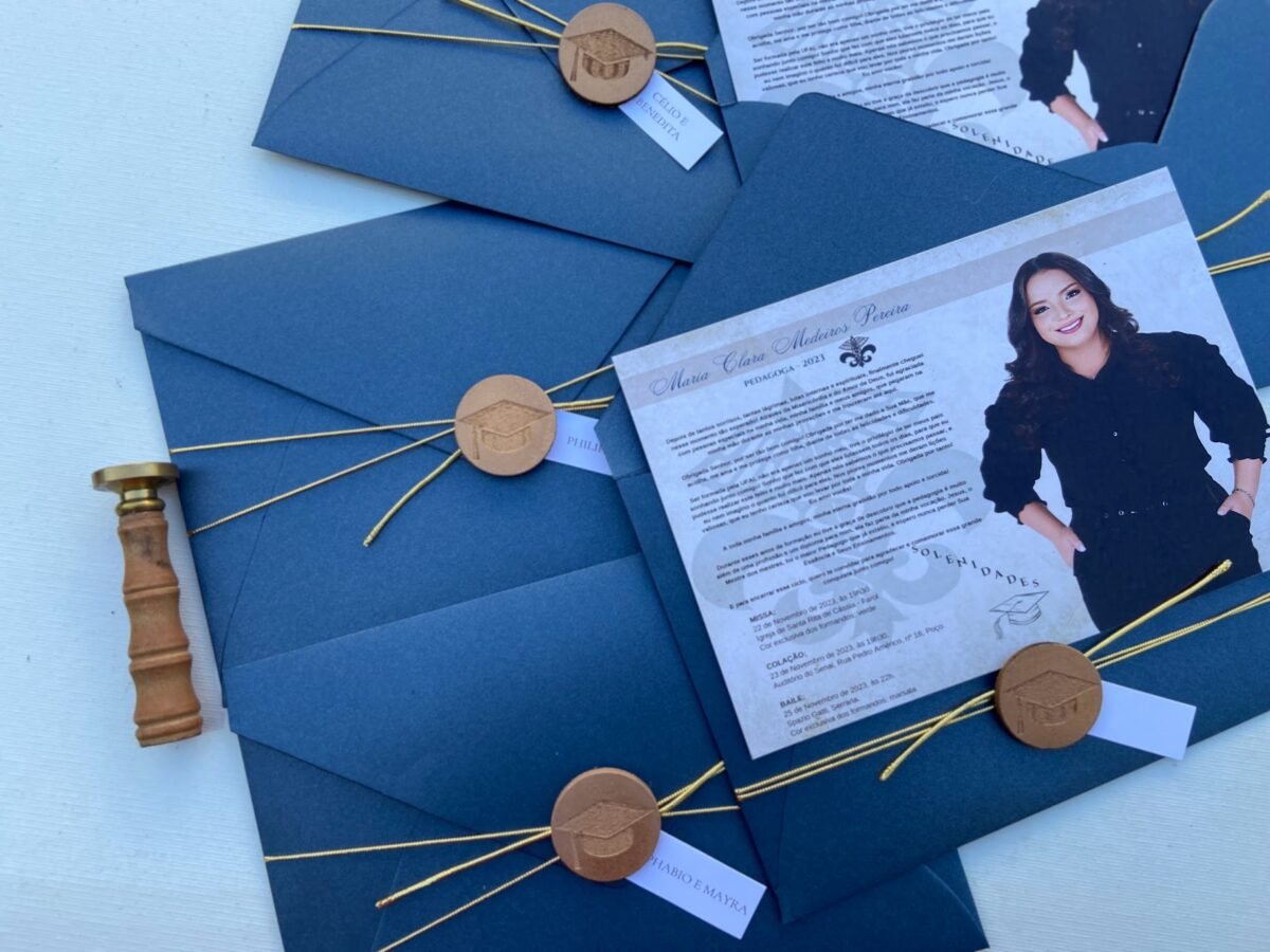 LINHA DE CONVITES DE FORMATURA GEMINI 1 ⚡ - Image 2