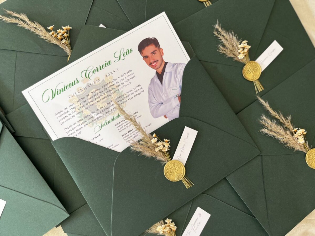 LINHA DE CONVITES DE FORMATURA GEMINI 1 ⚡ - Image 3