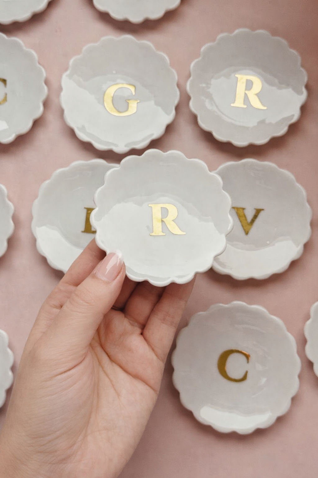 PORTA JÓIA DE PORCELANA PERSONALIZADO