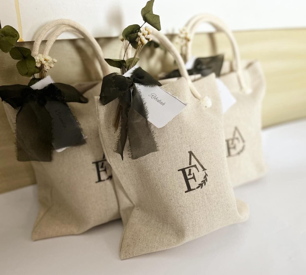 BOLSA PERSONALIZADA EM TECIDO 25X30cm