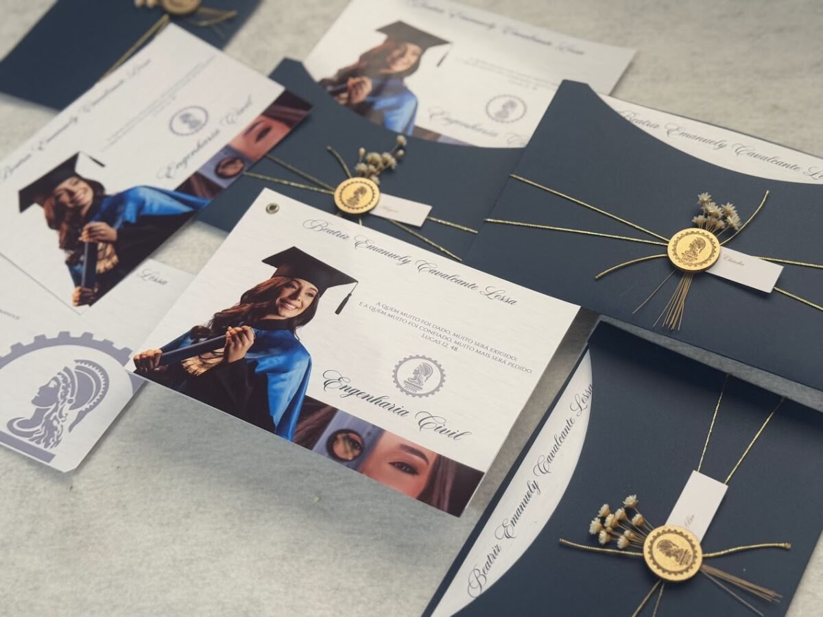 LINHA DE CONVITES DE FORMATURA KAFKA 1 ⚡
