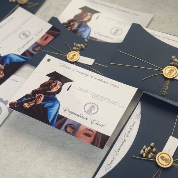 LINHA DE CONVITES DE FORMATURA KAFKA 1 ⚡