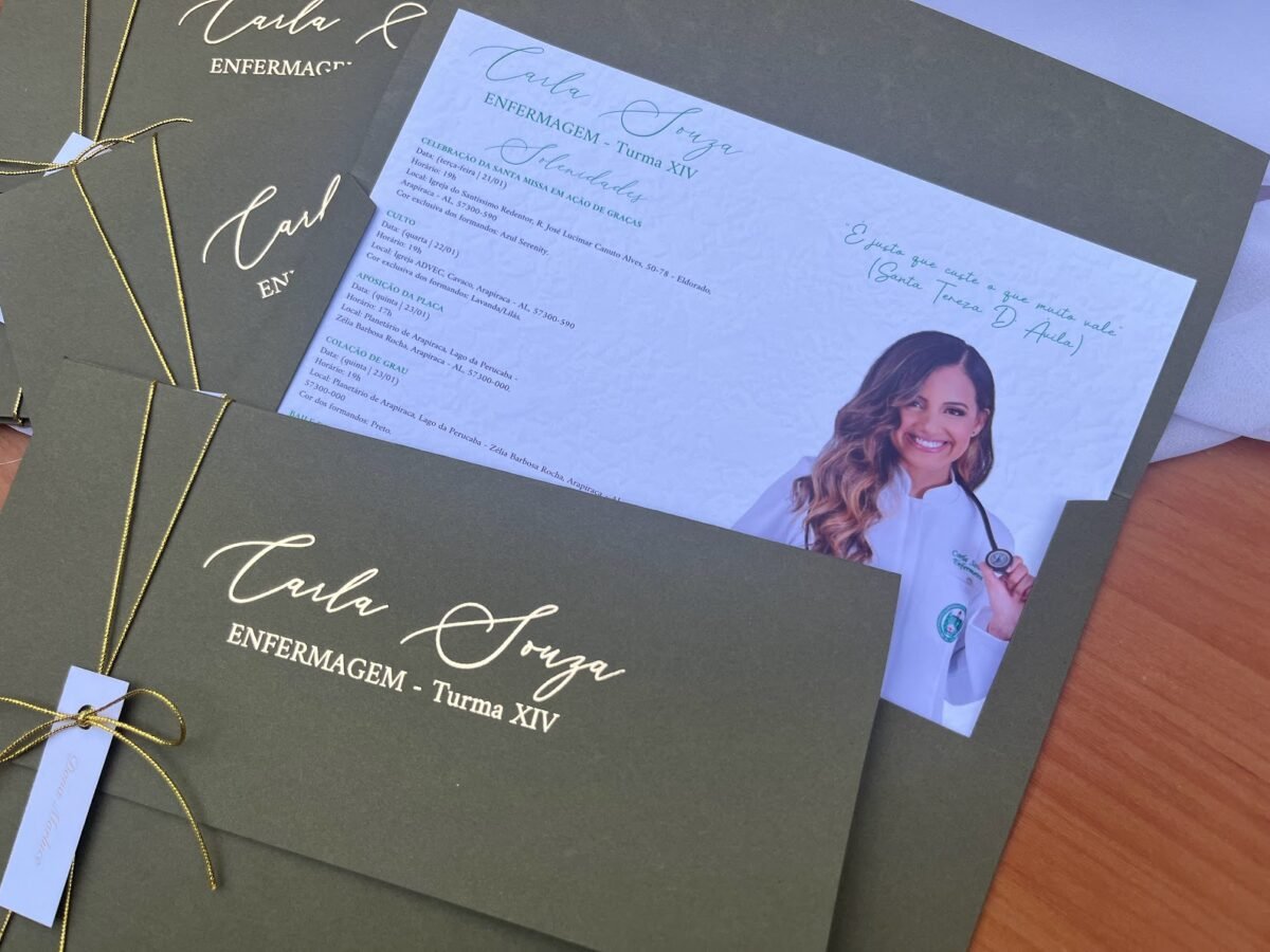 LINHA DE CONVITES DE FORMATURA CAPRICÓRNIO 2