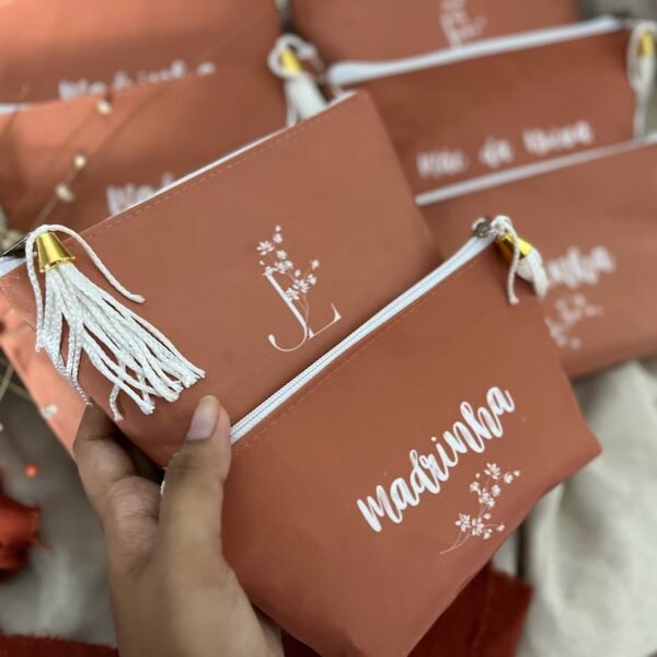 NÉCESSAIRE ESTILO CARTEIRA PERSONALIZADA