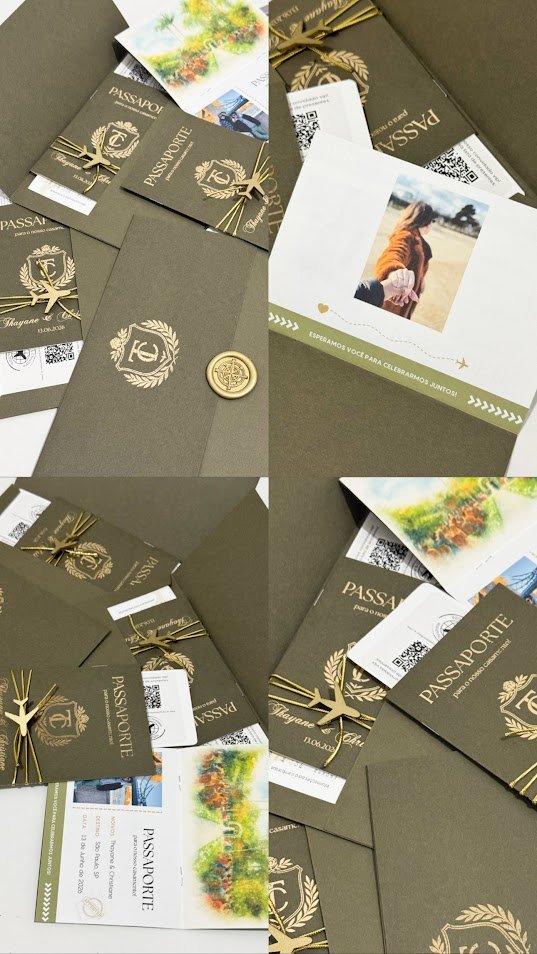Linha De Convites Passaporte 2 - Image 3