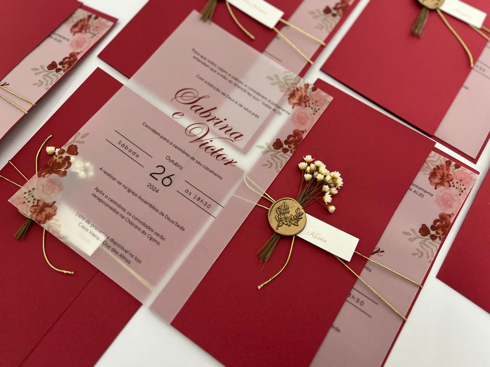 Linha De Convites Áquilla 3