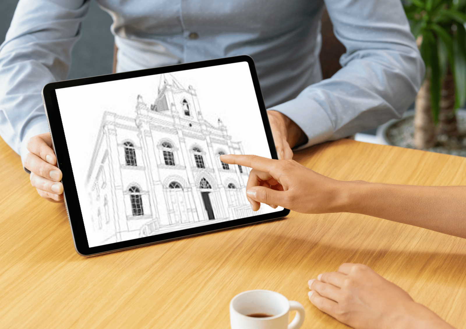 Ilustração Digital Estilo Lineart ⚡