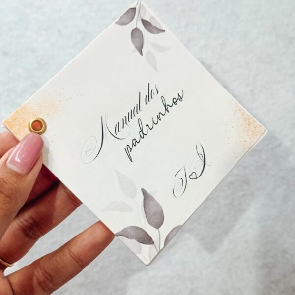 MANUAL DOS PADRINHOS EM ILHÓS (10X12CM 4PG)