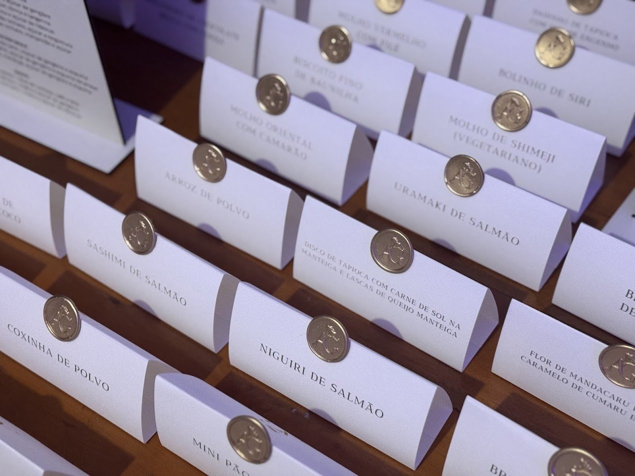 MINI-PLACA DE DEGUSTAÇÃO